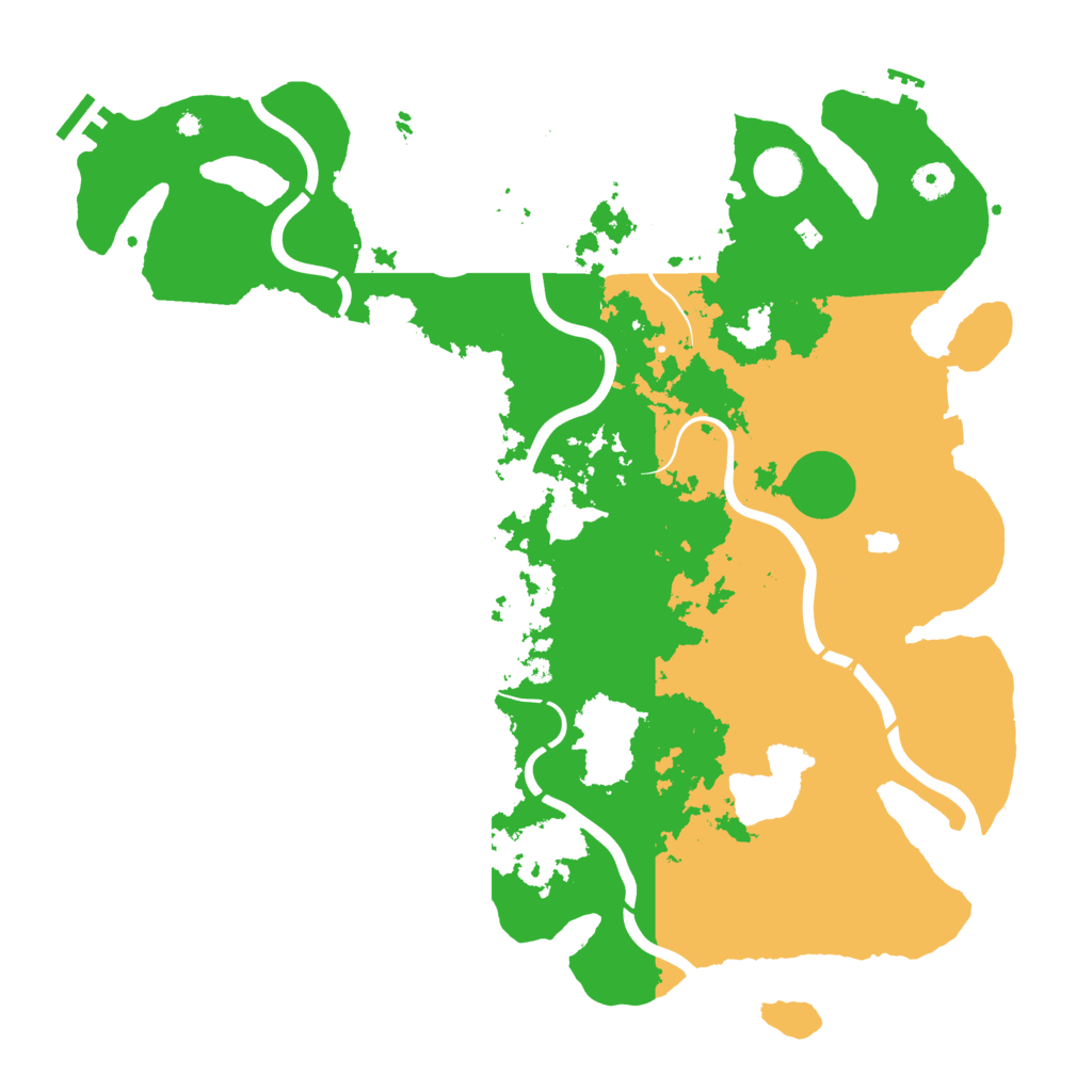 Biome Rust Map: Procedural Map, Size: 4250, Seed: 5646337