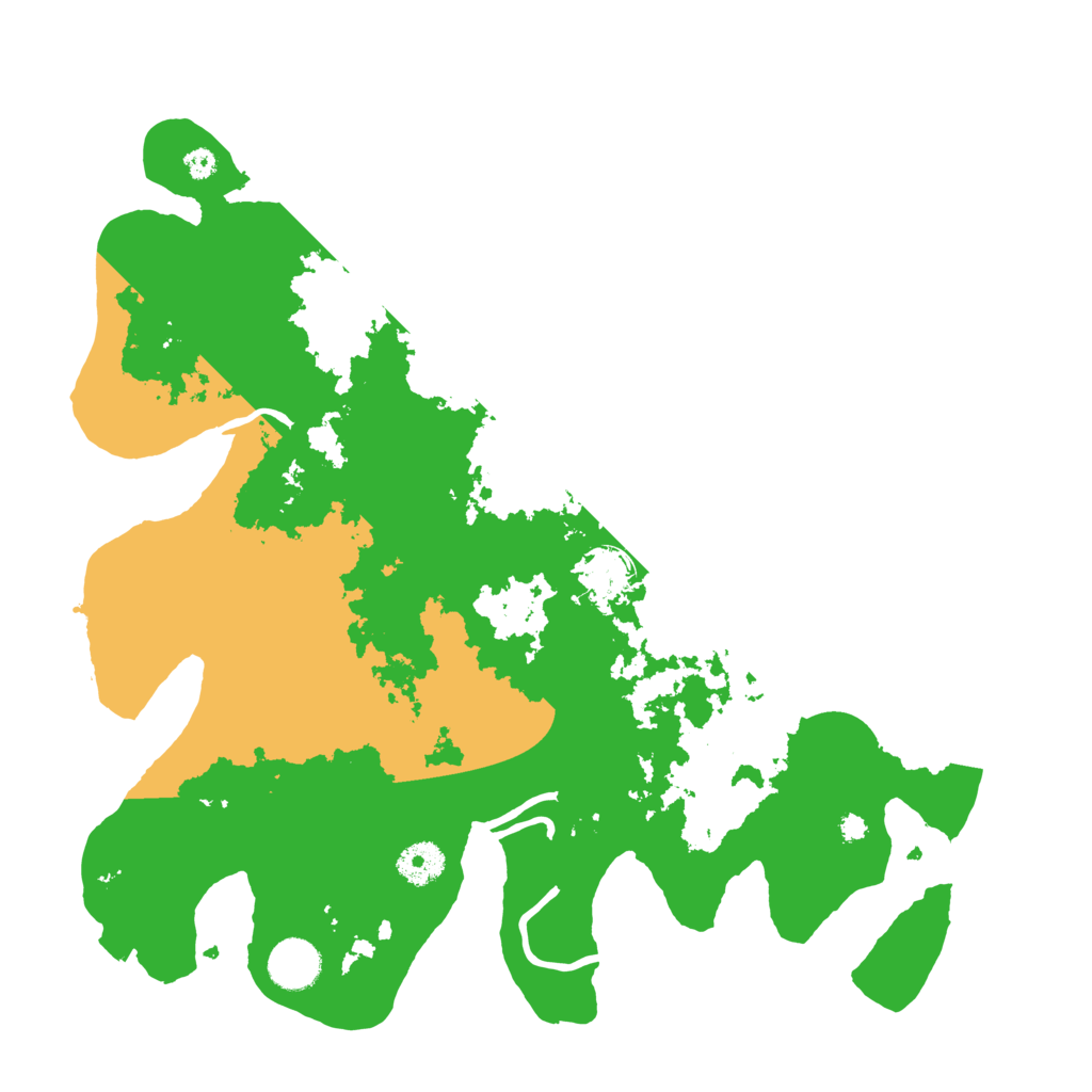 Biome Rust Map: Procedural Map, Size: 3700, Seed: 864361892