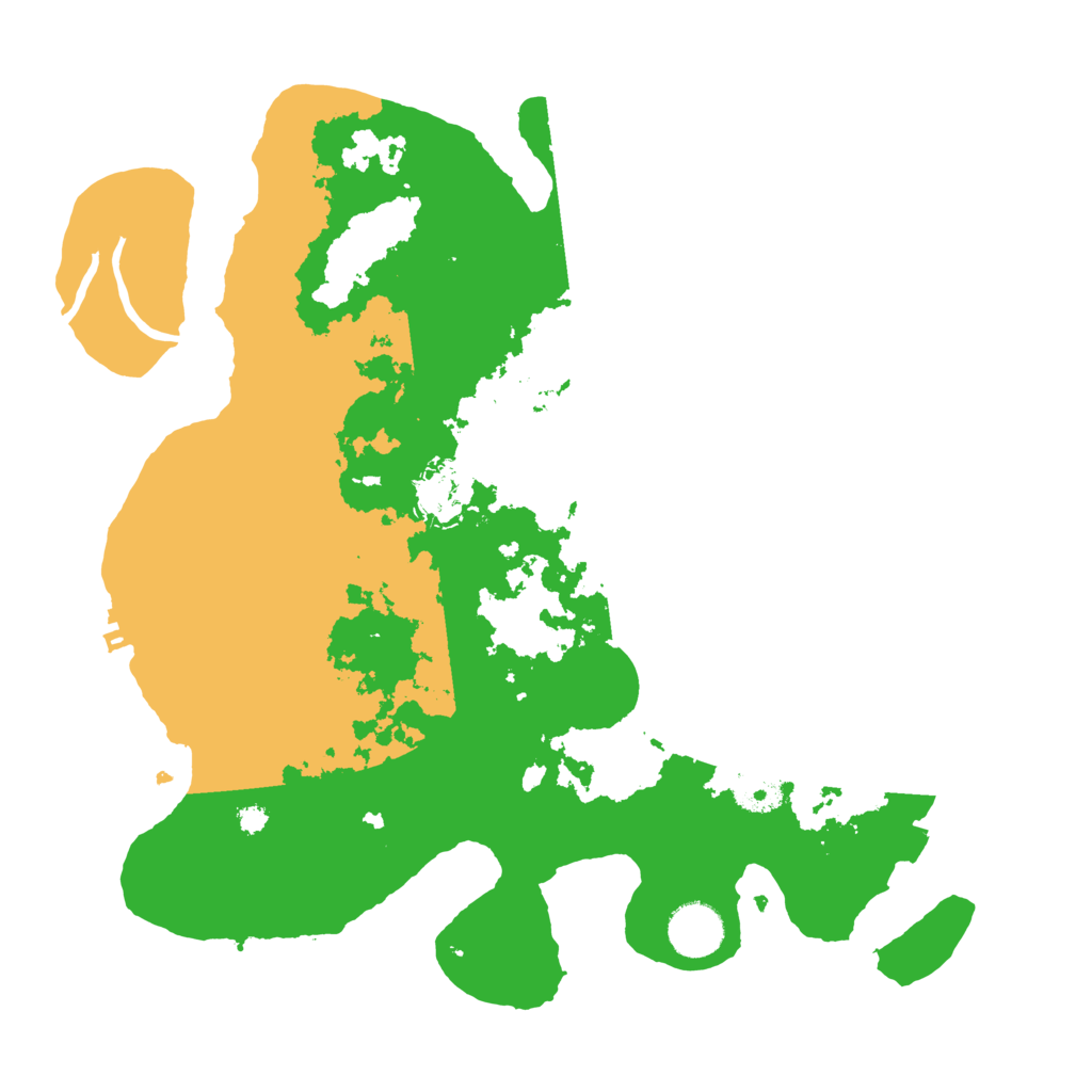 Biome Rust Map: Procedural Map, Size: 3500, Seed: 2002774339