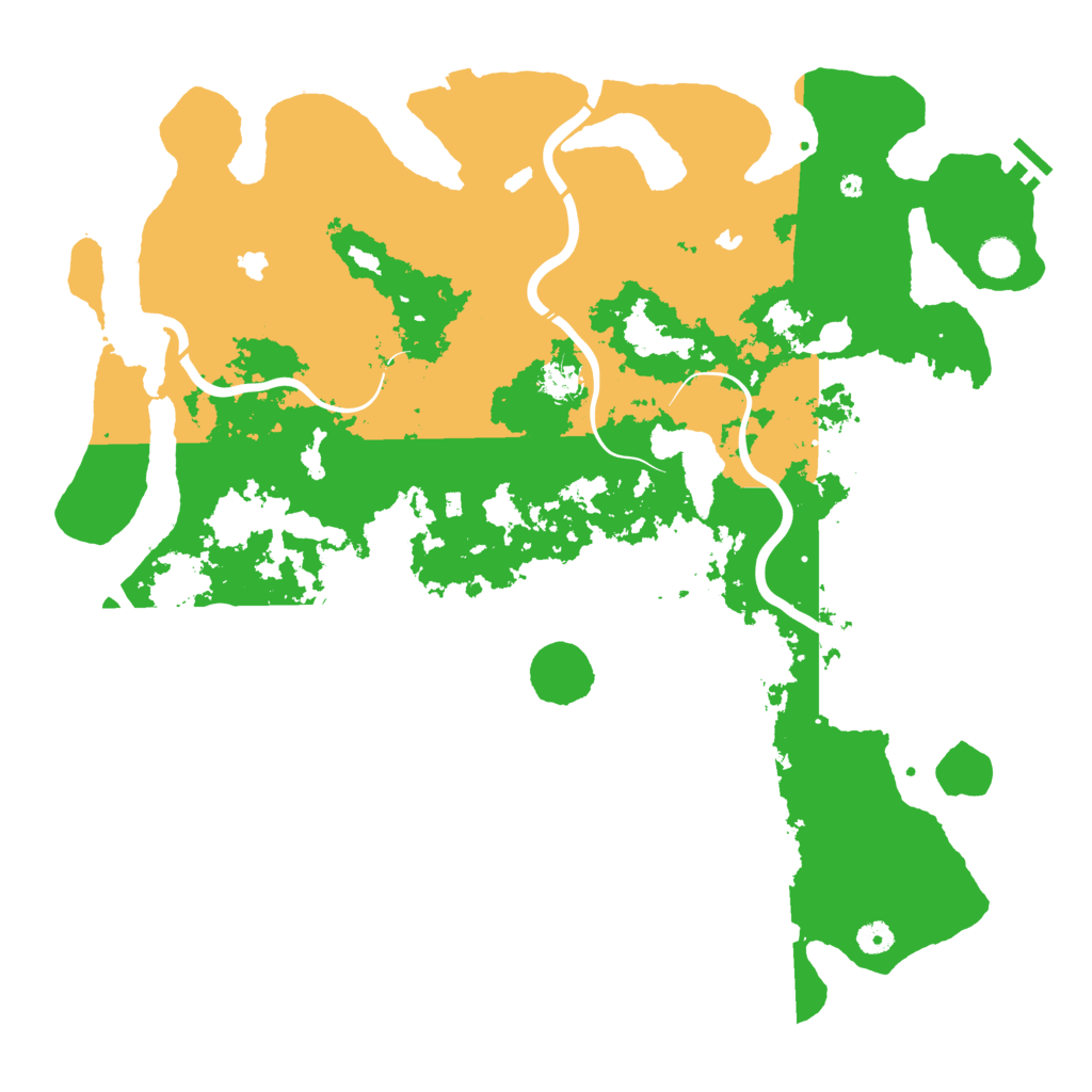 Biome Rust Map: Procedural Map, Size: 4750, Seed: 19869026
