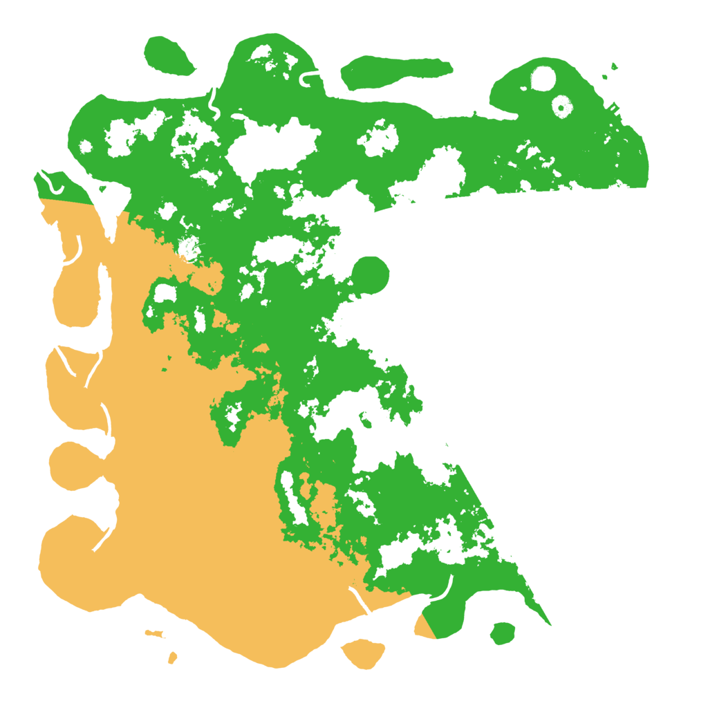 Biome Rust Map: Procedural Map, Size: 5000, Seed: 533346842