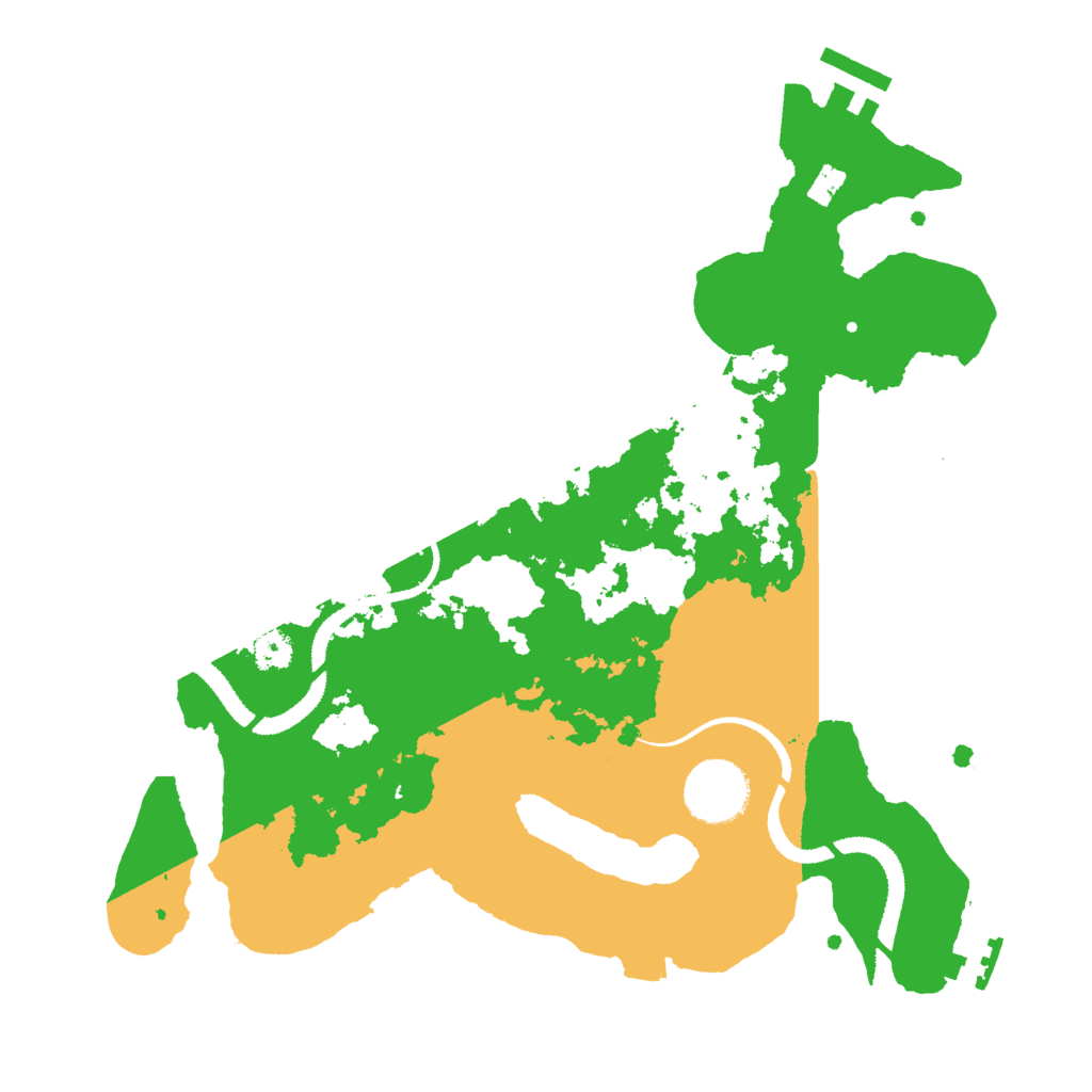 Biome Rust Map: Procedural Map, Size: 3000, Seed: 1697984137