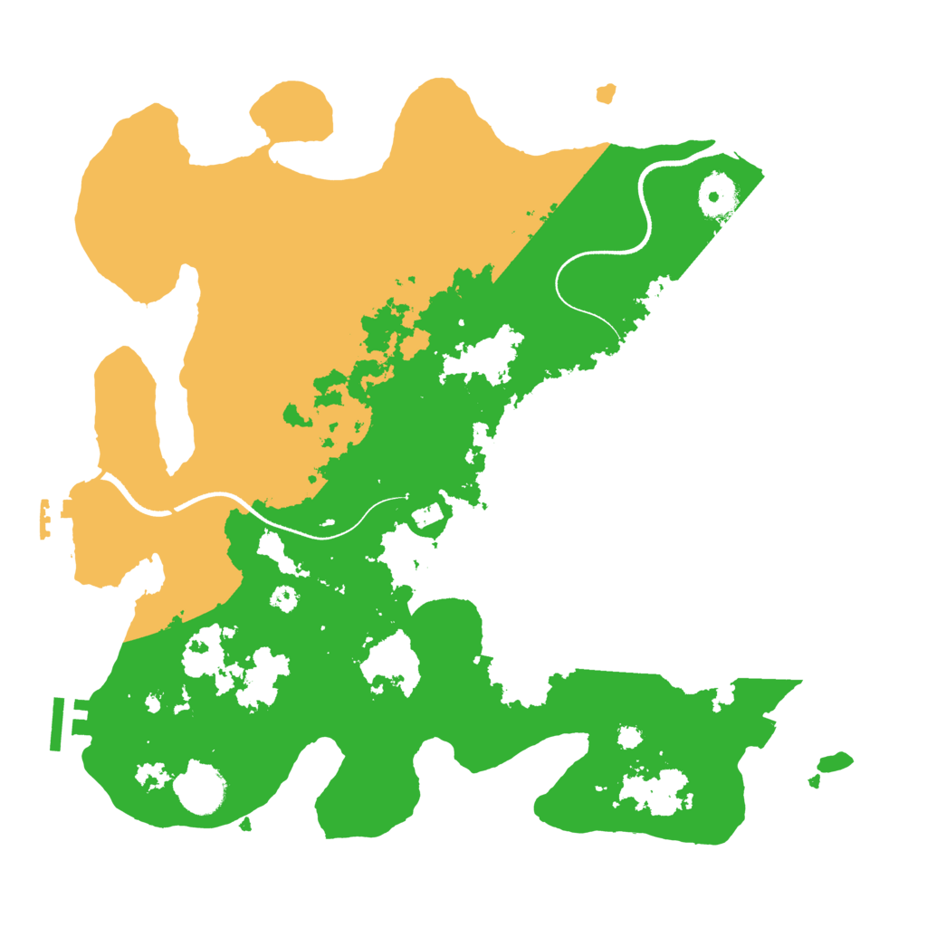 Biome Rust Map: Procedural Map, Size: 3500, Seed: 734013047