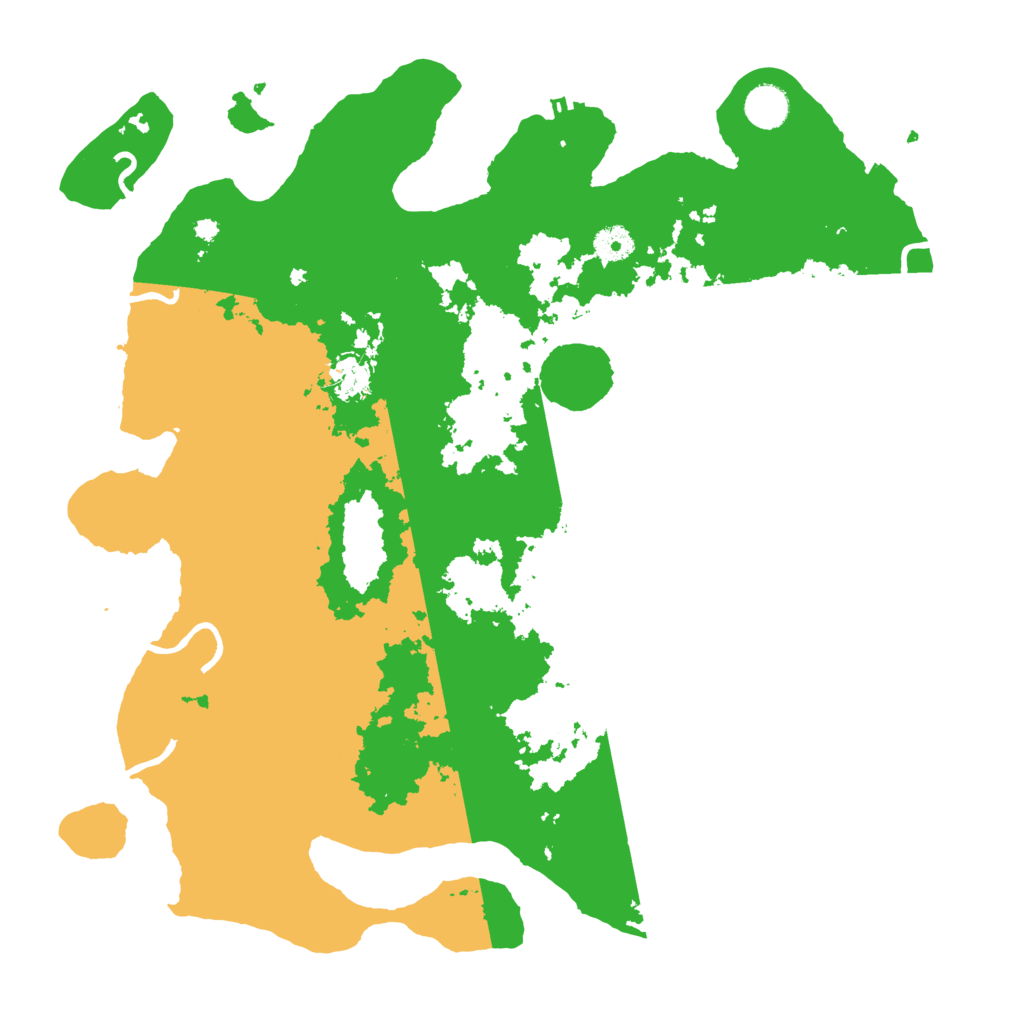 Biome Rust Map: Procedural Map, Size: 4100, Seed: 13542288
