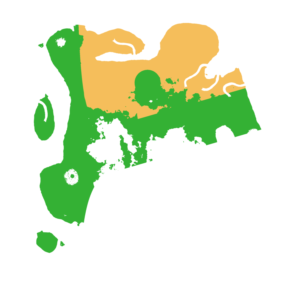 Biome Rust Map: Procedural Map, Size: 3000, Seed: 1793557079