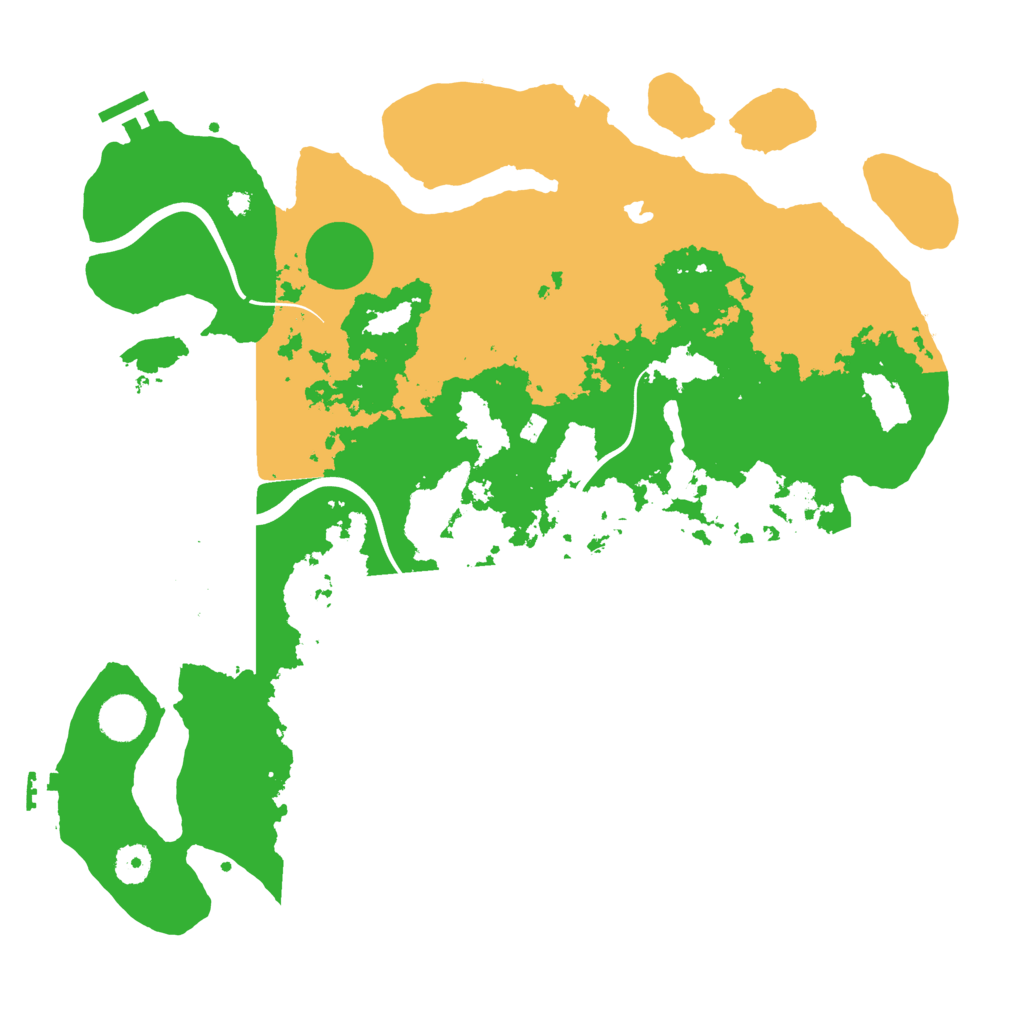 Biome Rust Map: Procedural Map, Size: 4000, Seed: 5732597