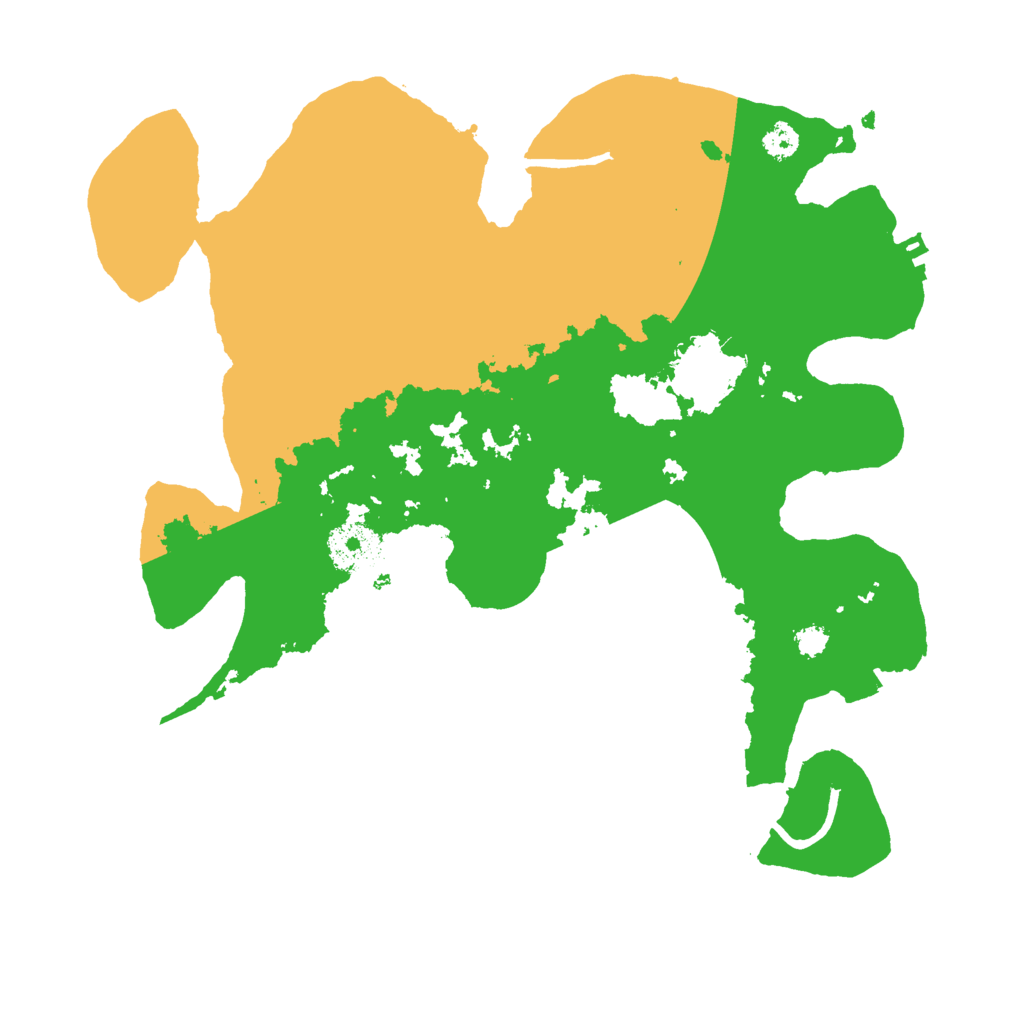 Biome Rust Map: Procedural Map, Size: 3000, Seed: 1235448514