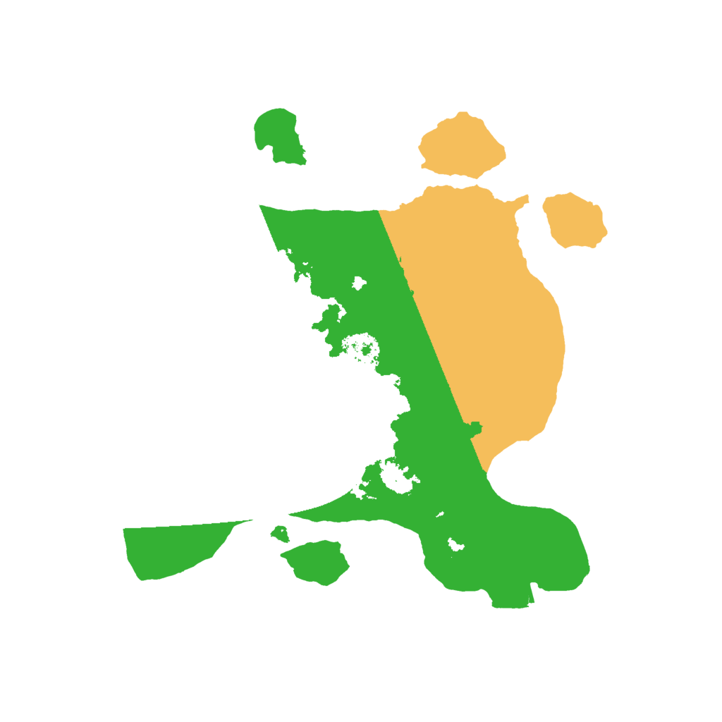 Biome Rust Map: Procedural Map, Size: 2000, Seed: 708876693