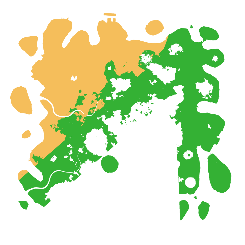 Biome Rust Map: Procedural Map, Size: 4000, Seed: 1735
