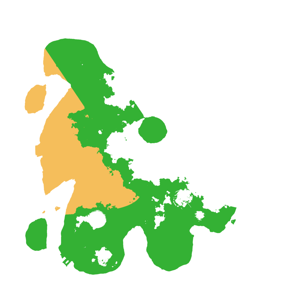 Biome Rust Map: Procedural Map, Size: 3000, Seed: 264228182