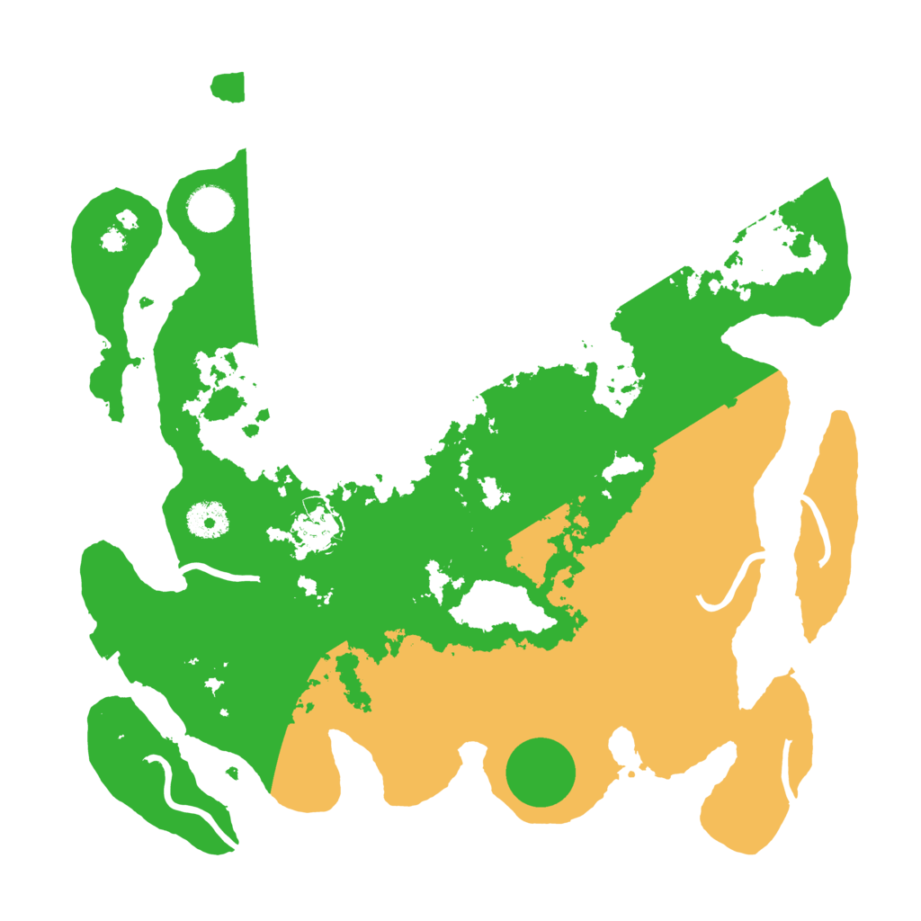 Biome Rust Map: Procedural Map, Size: 3500, Seed: 1434570351