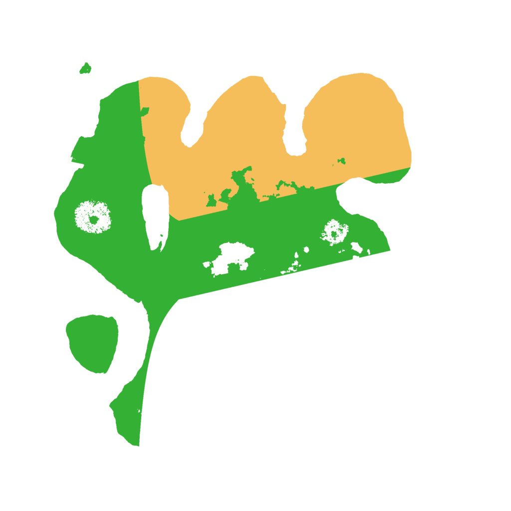 Biome Rust Map: Procedural Map, Size: 2200, Seed: 1465209