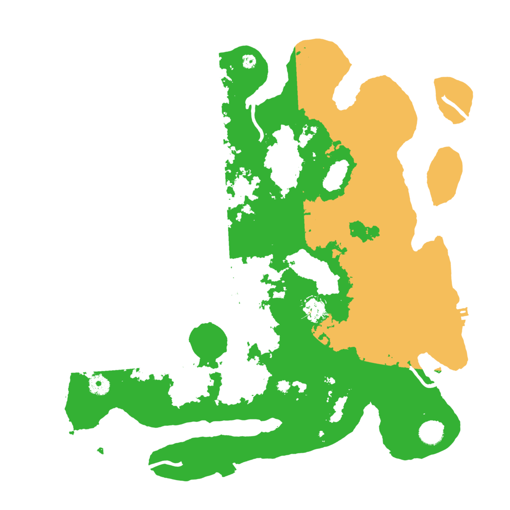 Biome Rust Map: Procedural Map, Size: 3750, Seed: 27805