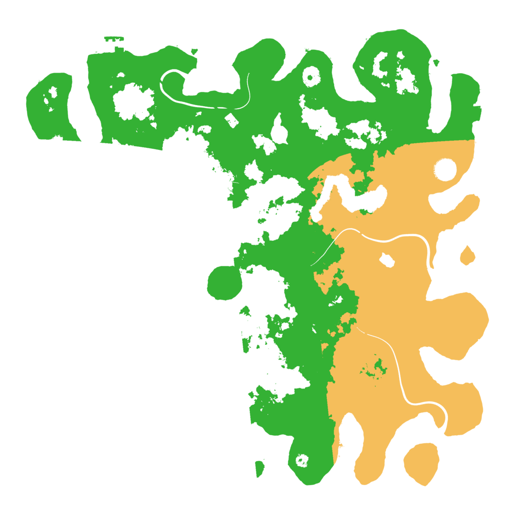 Biome Rust Map: Procedural Map, Size: 4050, Seed: 1119928023