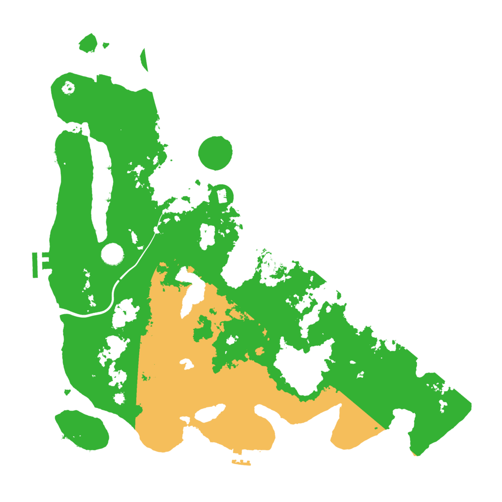 Biome Rust Map: Procedural Map, Size: 4000, Seed: 1315286791