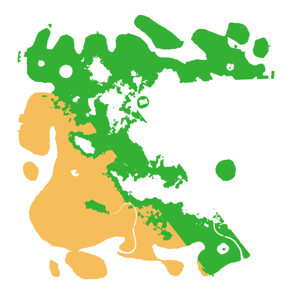 Biome Rust Map: Procedural Map, Size: 4000, Seed: 805467602
