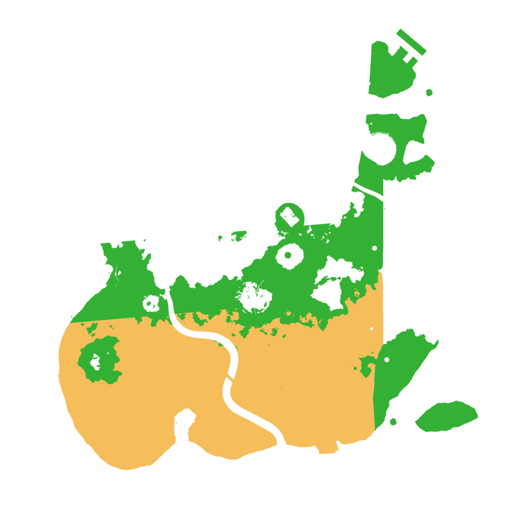 Biome Rust Map: Procedural Map, Size: 3000, Seed: 1236644760