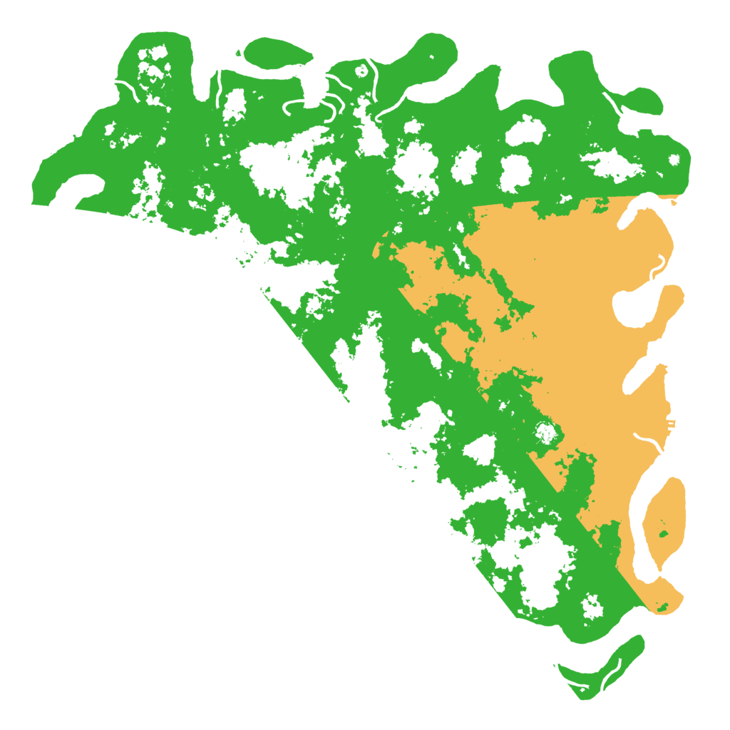 Biome Rust Map: Procedural Map, Size: 6000, Seed: 241741527