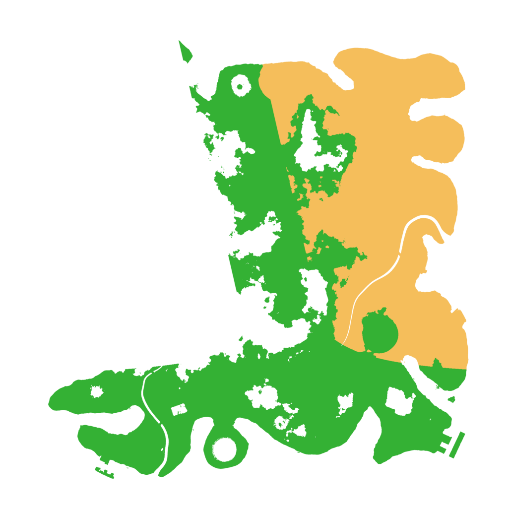 Biome Rust Map: Procedural Map, Size: 3750, Seed: 432513129