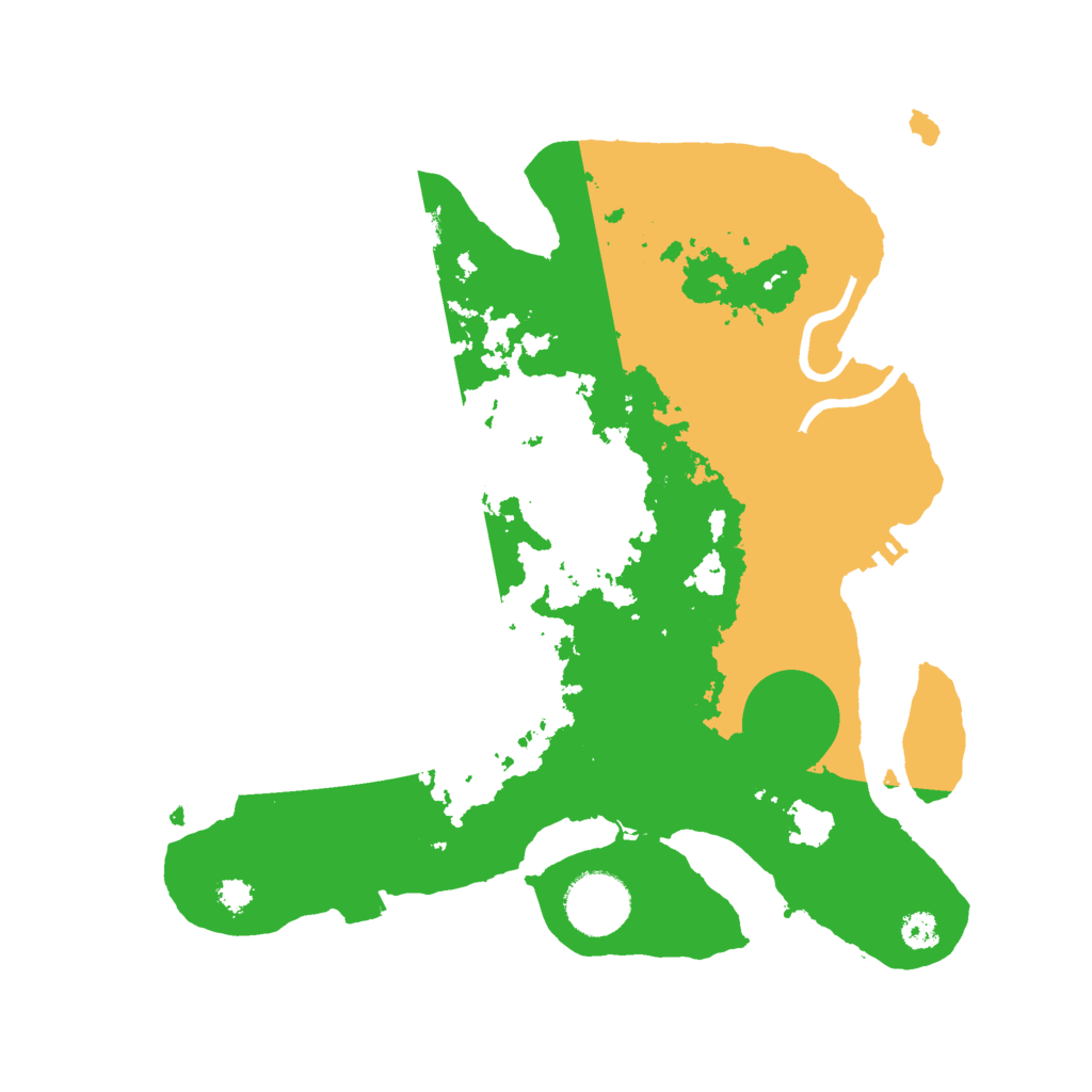 Biome Rust Map: Procedural Map, Size: 3000, Seed: 1781134869