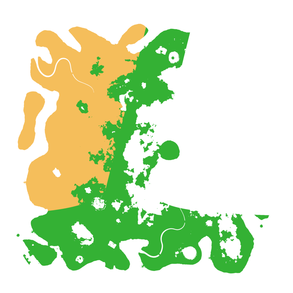 Biome Rust Map: Procedural Map, Size: 4000, Seed: 2098588652