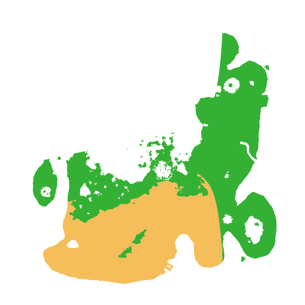 Biome Rust Map: Procedural Map, Size: 3000, Seed: 984065514