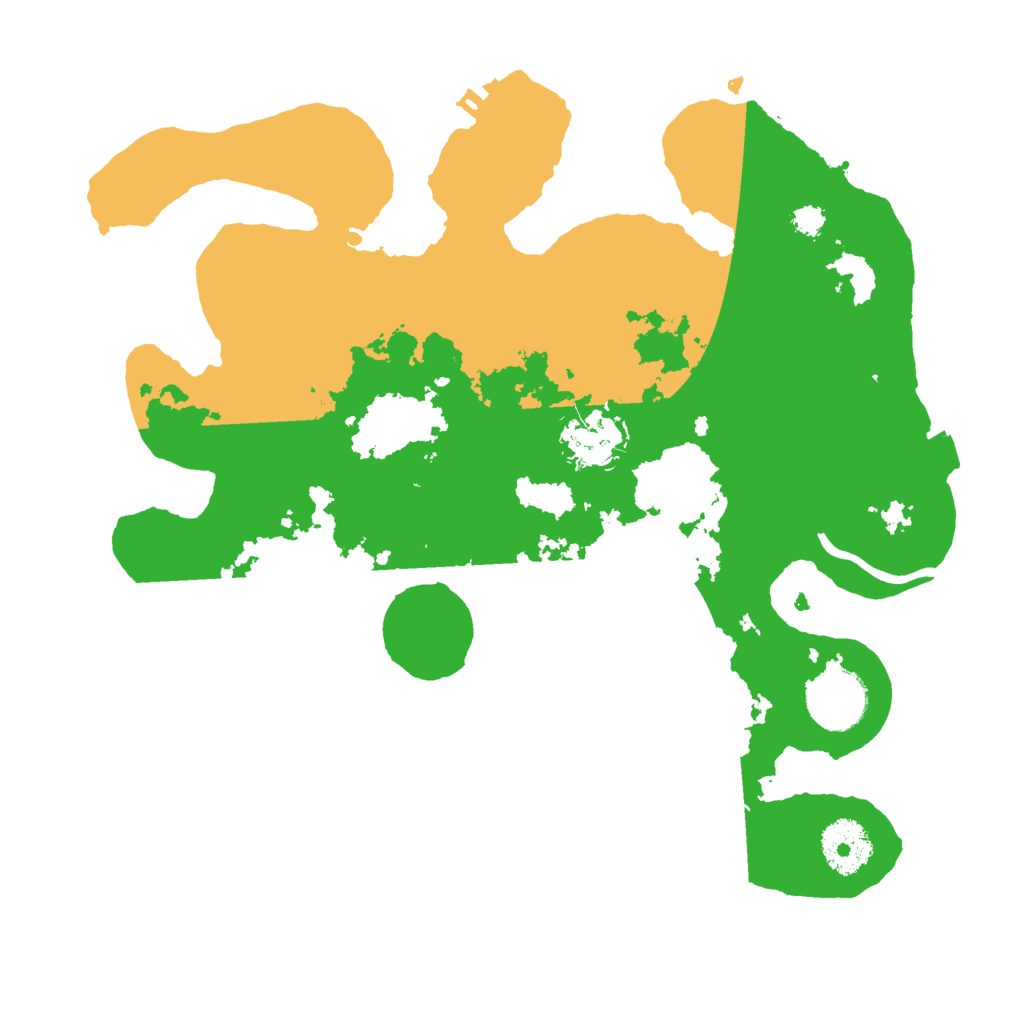 Biome Rust Map: Procedural Map, Size: 3000, Seed: 8459730