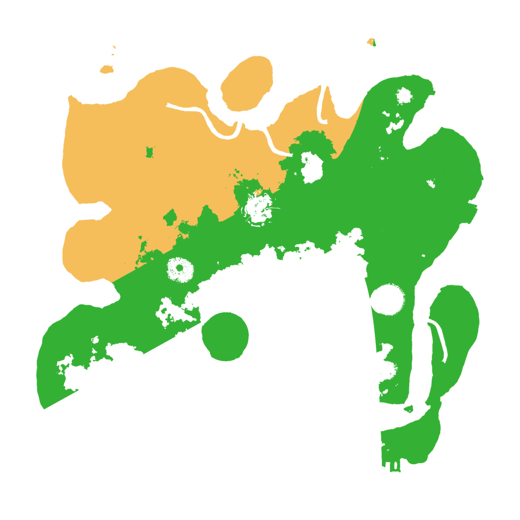 Biome Rust Map: Procedural Map, Size: 3000, Seed: 1154442099