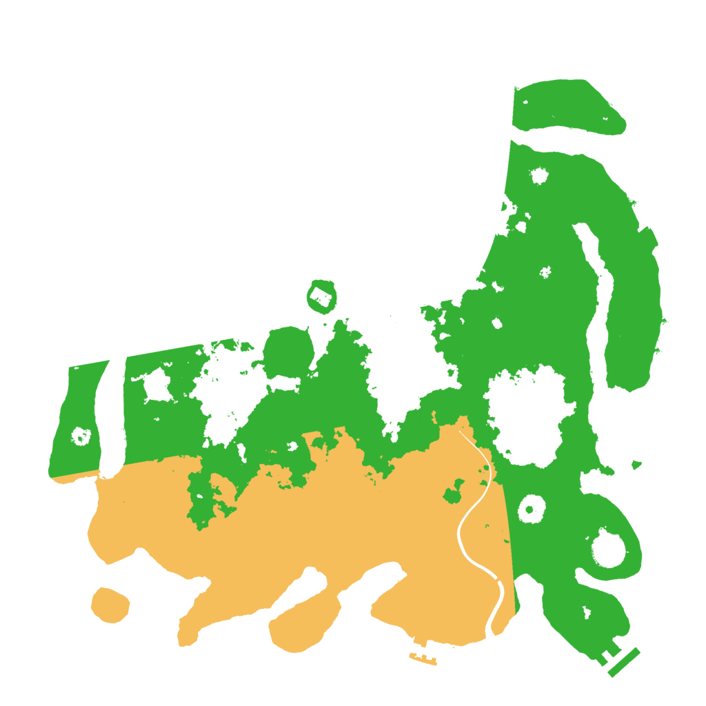 Biome Rust Map: Procedural Map, Size: 3750, Seed: 59481760