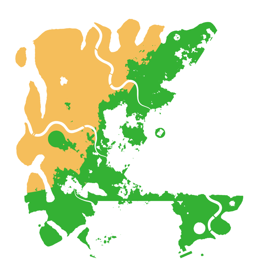 Biome Rust Map: Procedural Map, Size: 4250, Seed: 955317952