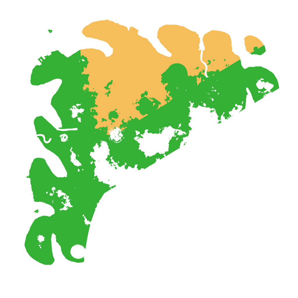 Biome Rust Map: Procedural Map, Size: 3800, Seed: 283471134