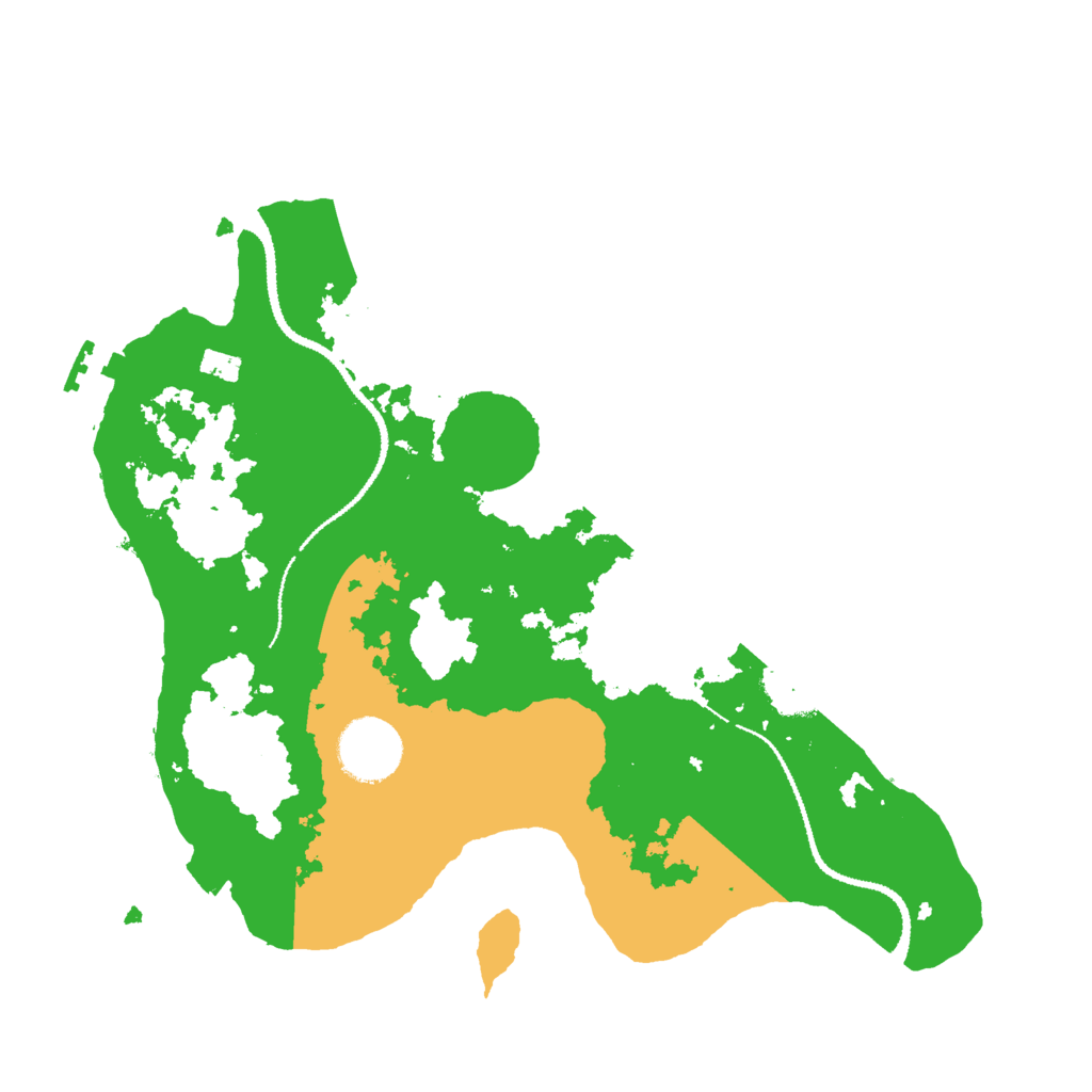 Biome Rust Map: Procedural Map, Size: 3000, Seed: 1746372930