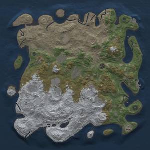 Thumbnail Rust Map: Procedural Map, Size: 4250, Seed: 113961073, 19 Monuments