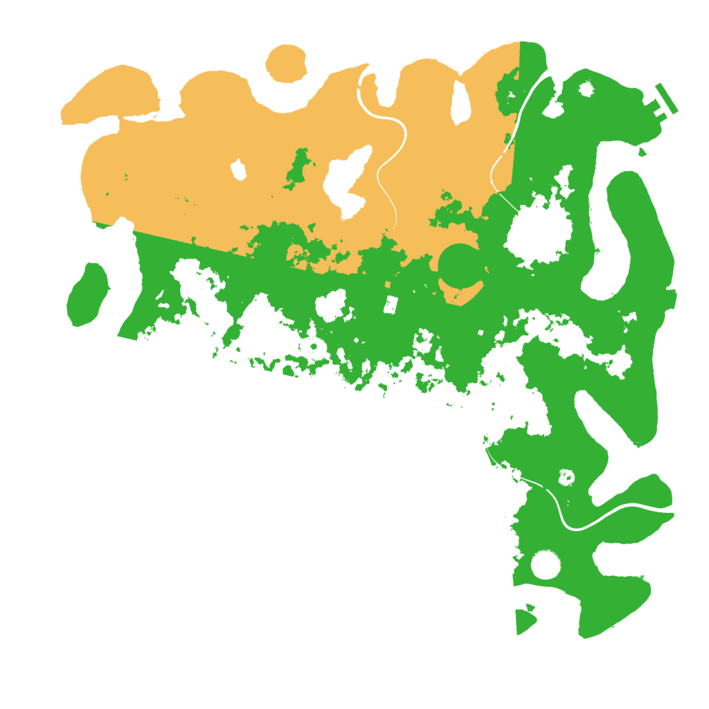 Biome Rust Map: Procedural Map, Size: 4250, Seed: 113961073