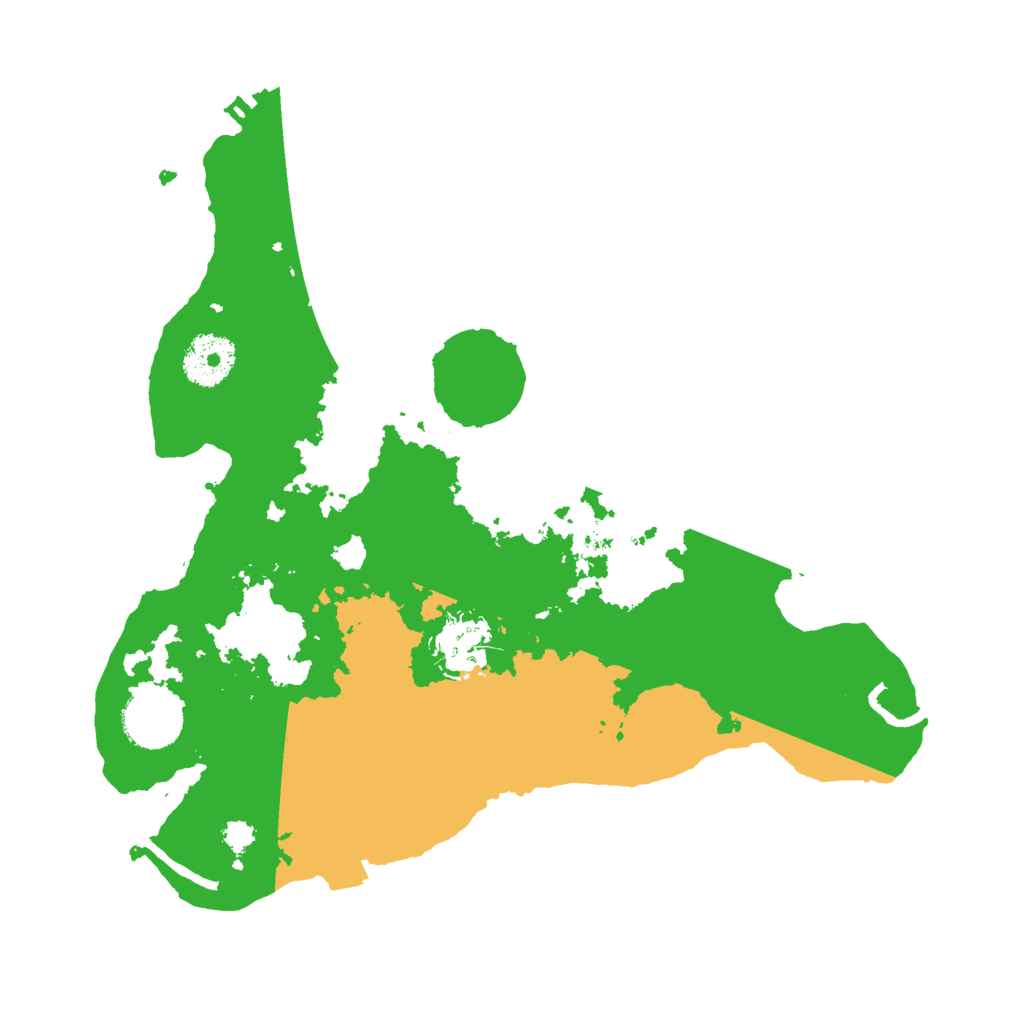 Biome Rust Map: Procedural Map, Size: 3000, Seed: 992007305