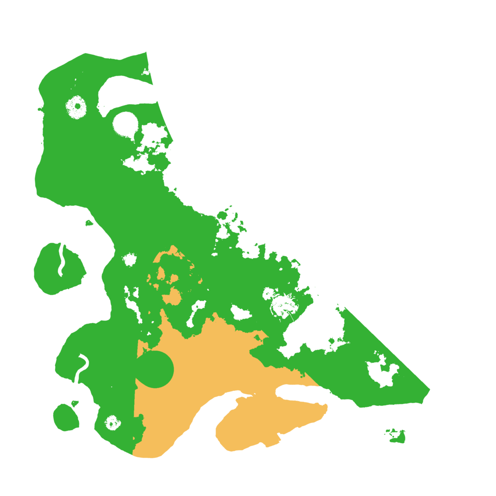 Biome Rust Map: Procedural Map, Size: 3500, Seed: 1903602758