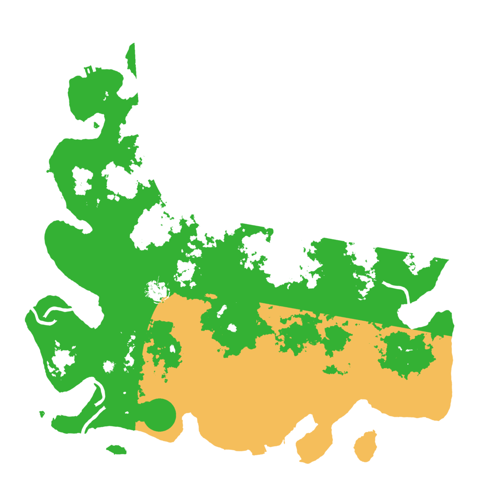 Biome Rust Map: Procedural Map, Size: 4000, Seed: 590977424