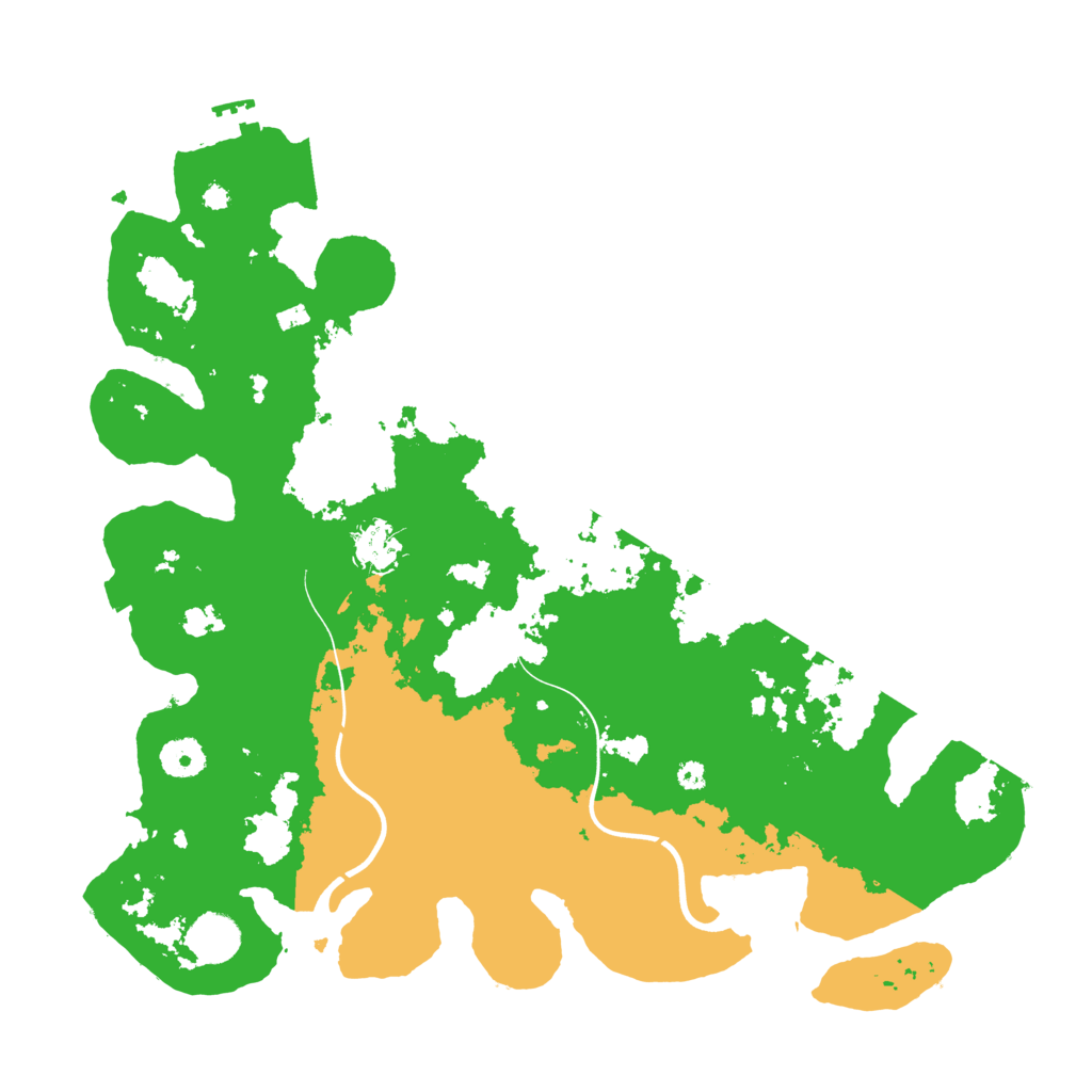 Biome Rust Map: Procedural Map, Size: 3850, Seed: 164945351