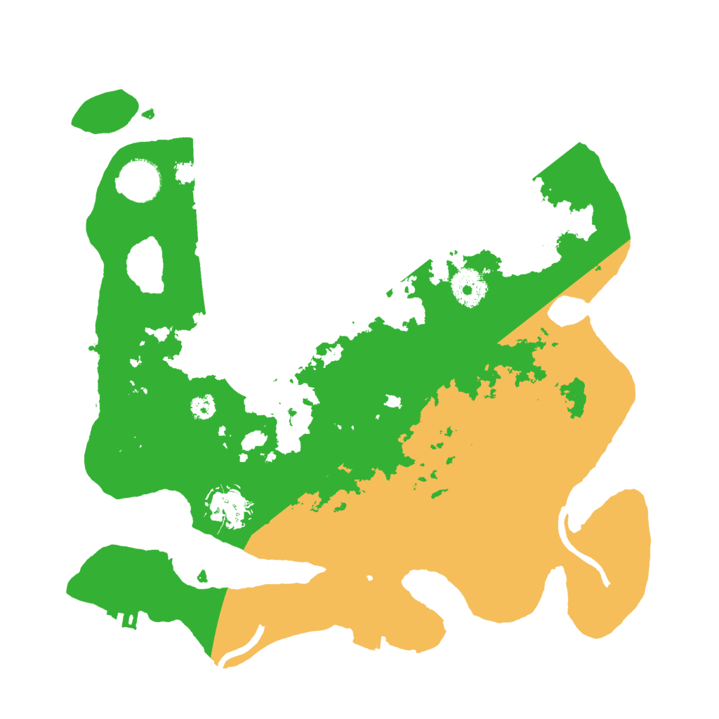 Biome Rust Map: Procedural Map, Size: 3000, Seed: 1161348828