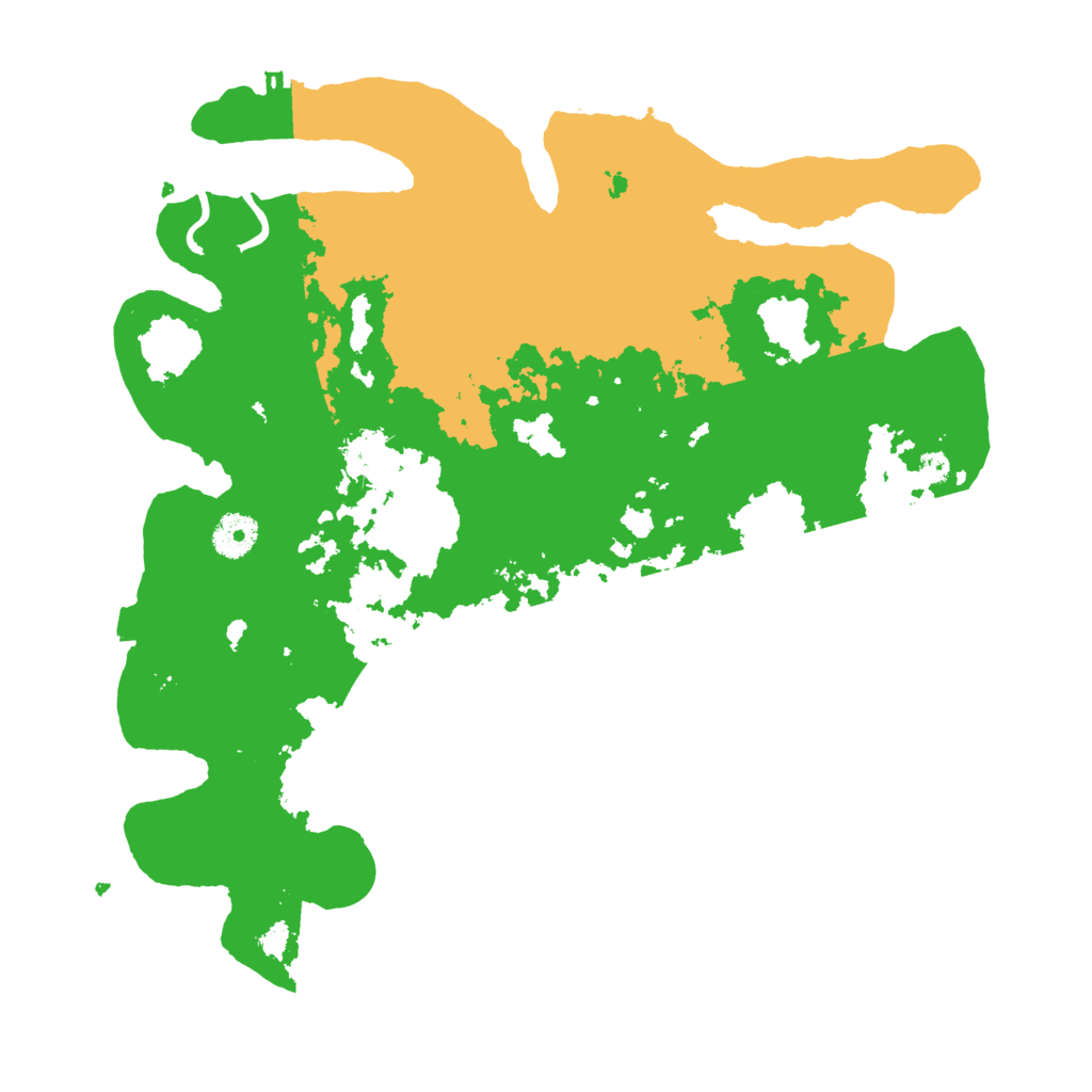 Biome Rust Map: Procedural Map, Size: 3700, Seed: 1812702208