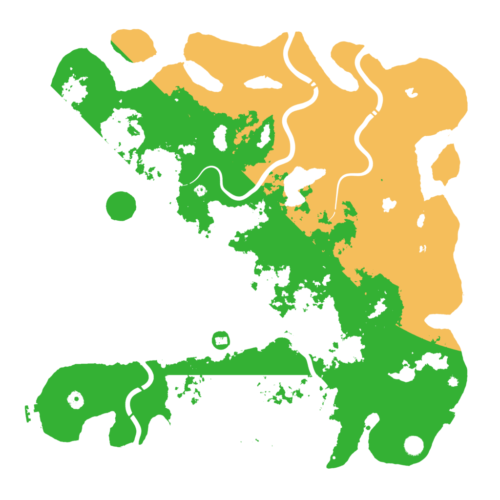 Biome Rust Map: Procedural Map, Size: 4500, Seed: 1722427781