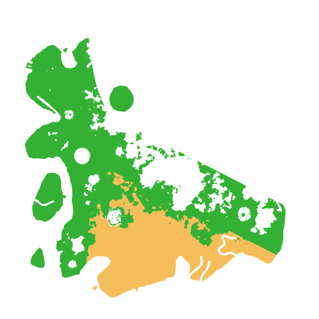 Biome Rust Map: Procedural Map, Size: 3500, Seed: 1739778756