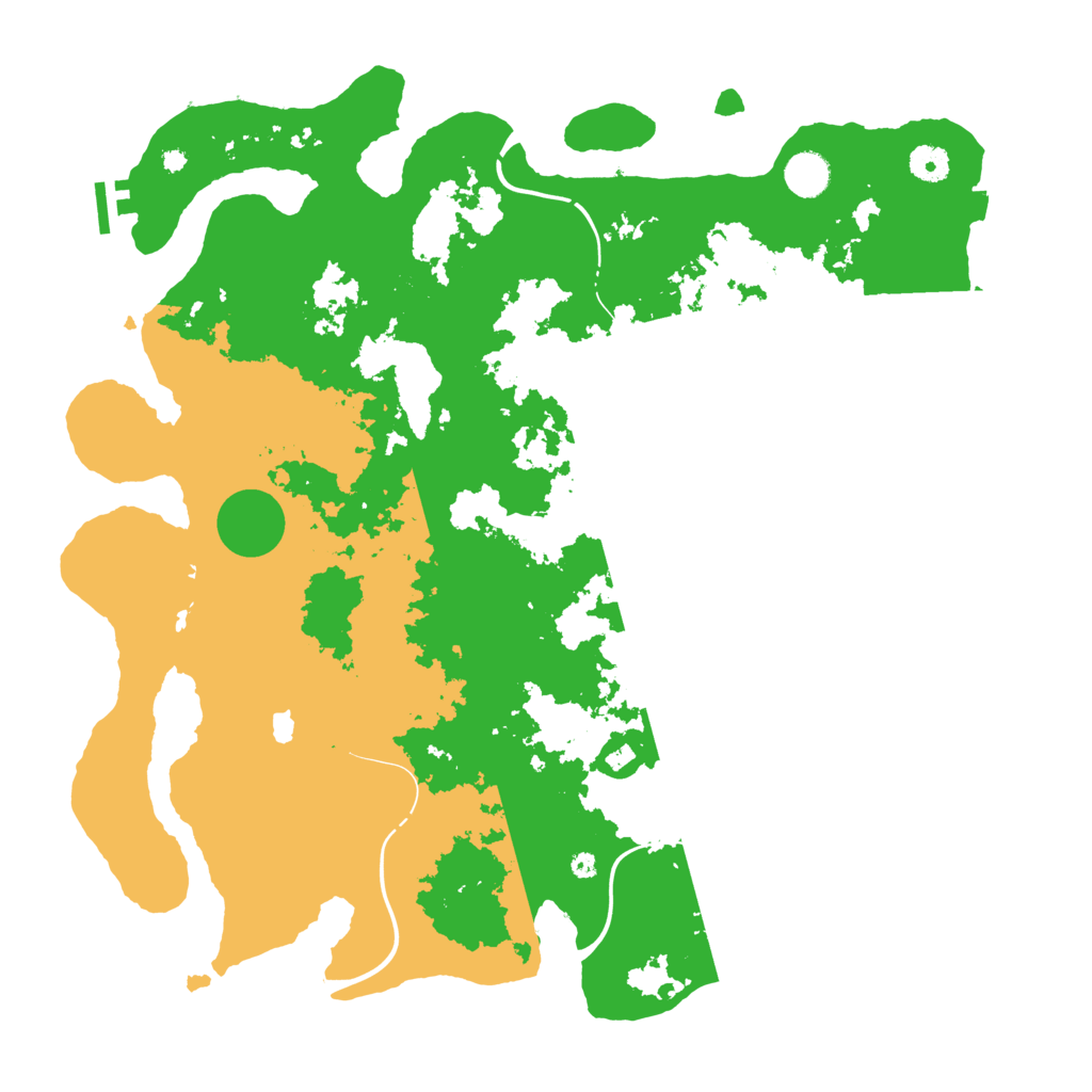 Biome Rust Map: Procedural Map, Size: 4250, Seed: 350574728