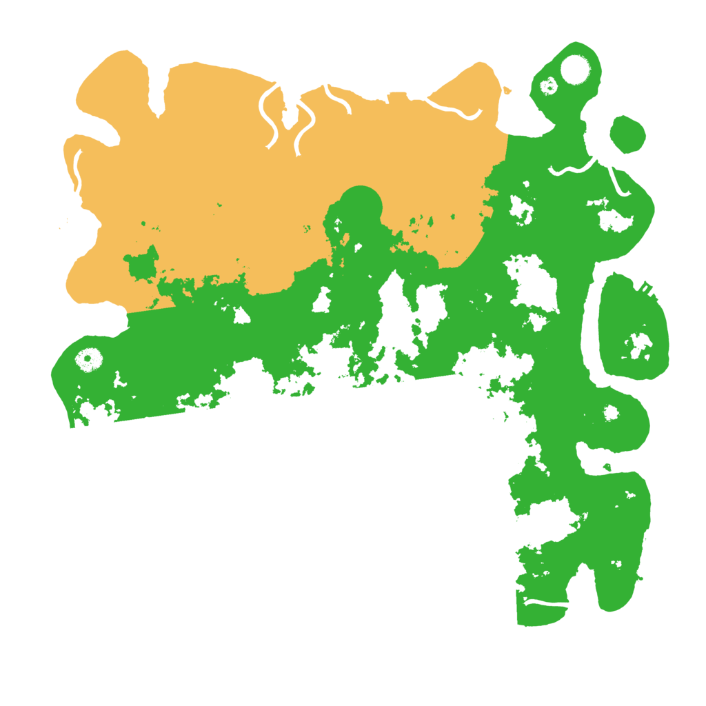 Biome Rust Map: Procedural Map, Size: 4250, Seed: 1391156981