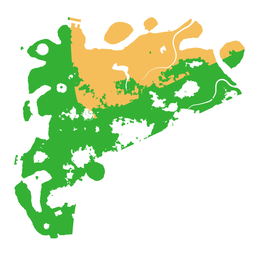 Biome Rust Map: Procedural Map, Size: 4000, Seed: 12361411