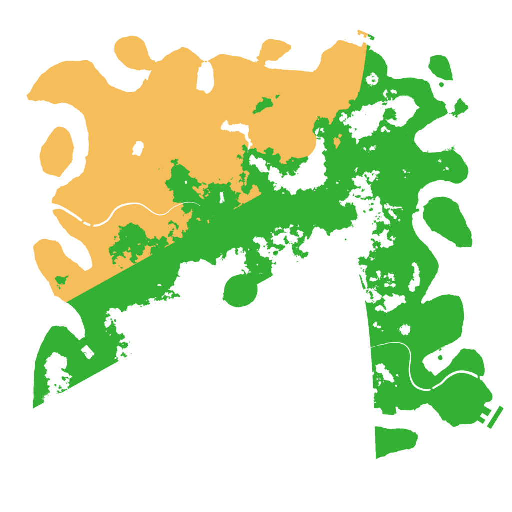 Biome Rust Map: Procedural Map, Size: 4250, Seed: 1146778399