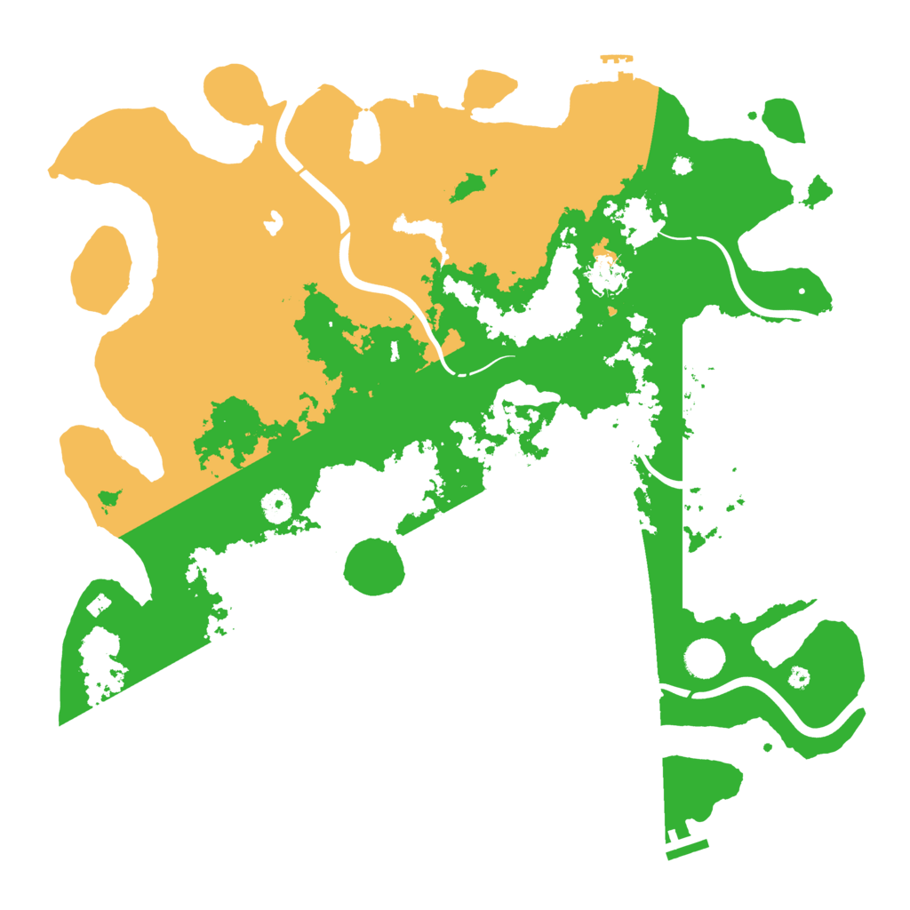 Biome Rust Map: Procedural Map, Size: 4250, Seed: 1146778399