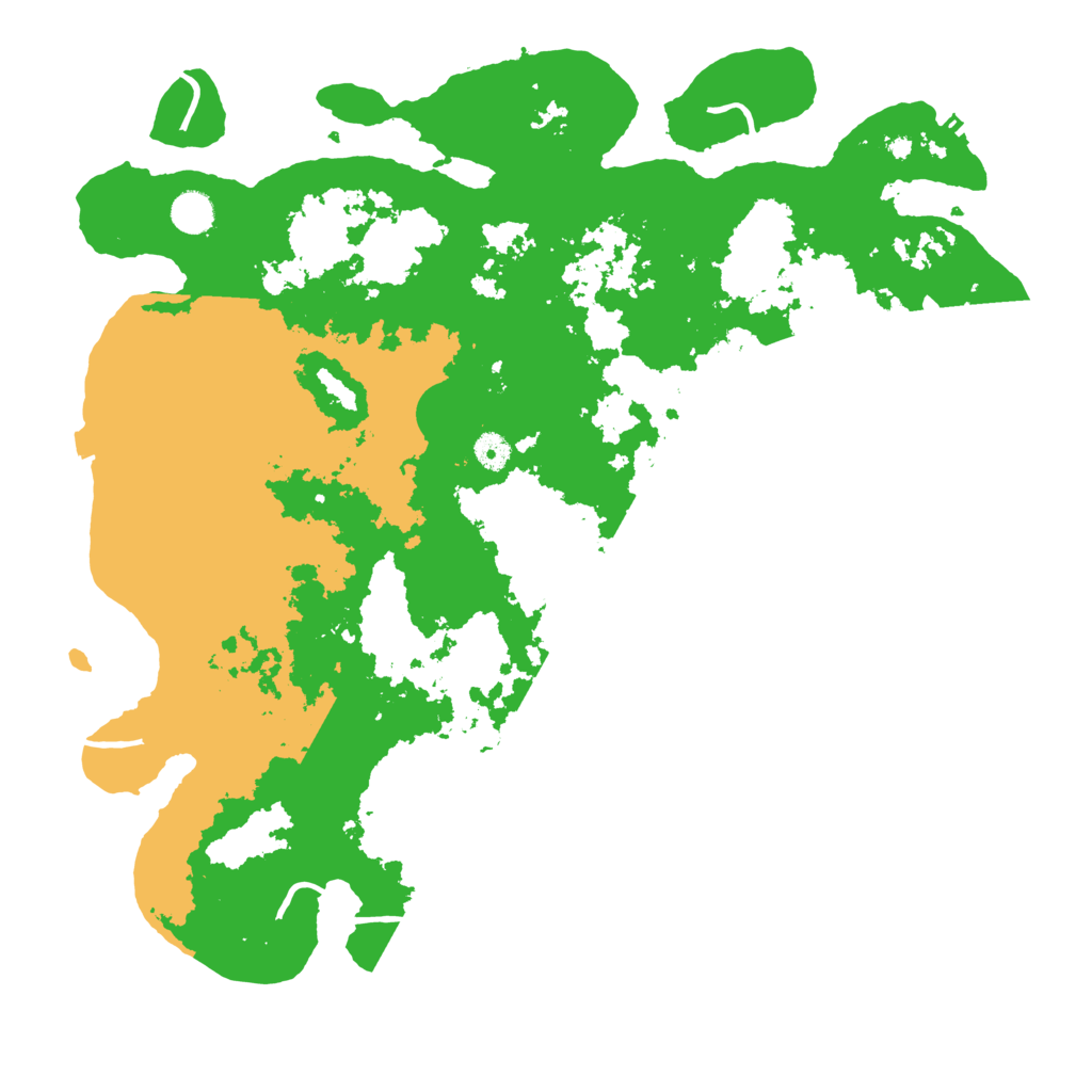 Biome Rust Map: Procedural Map, Size: 4500, Seed: 1373735281
