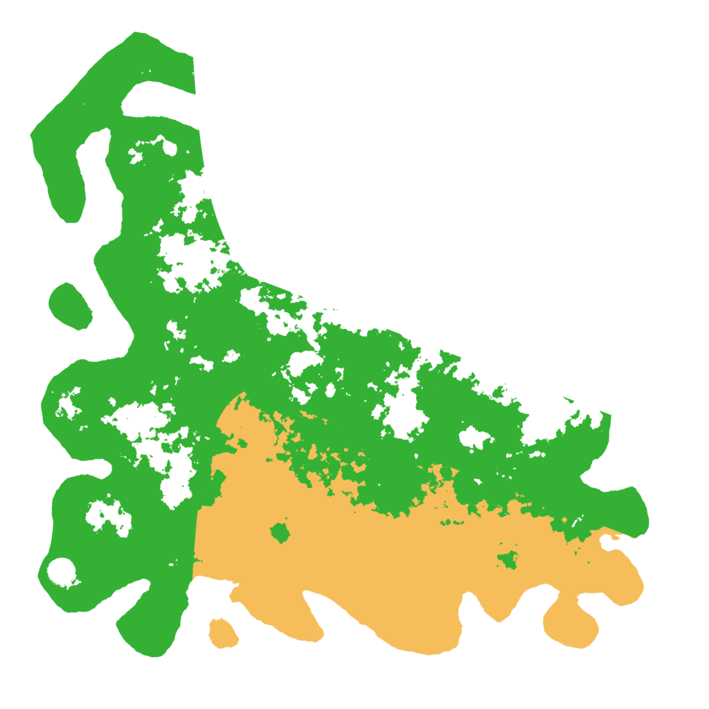 Biome Rust Map: Barren, Size: 4500, Seed: 42701