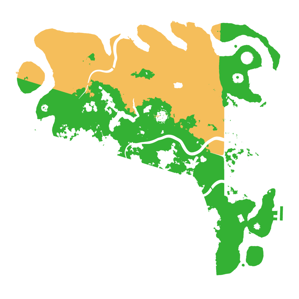 Biome Rust Map: Procedural Map, Size: 4250, Seed: 1477279331